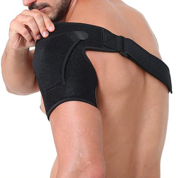 Footpathemed Compression Shoulder Brace Foot Pathemed Compression Sleeve  for Pain Relief Shoulder Support Brace with Pressure Pad for Men :  : Health & Personal Care